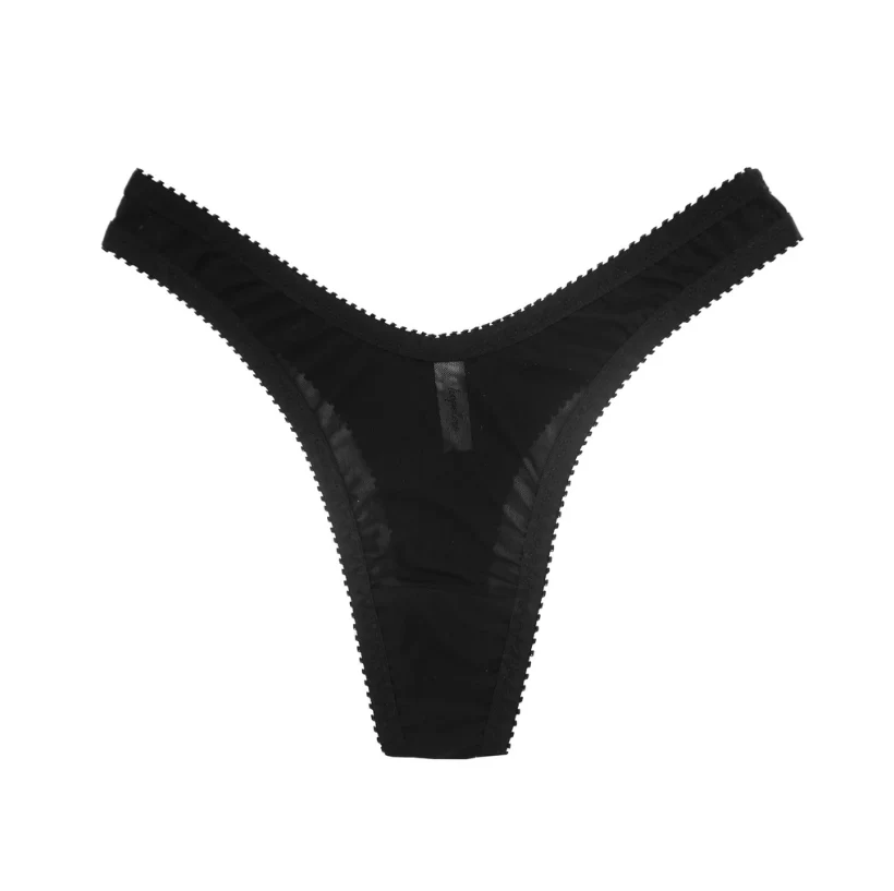 Cheryl Thong Black Mesh - Image 7