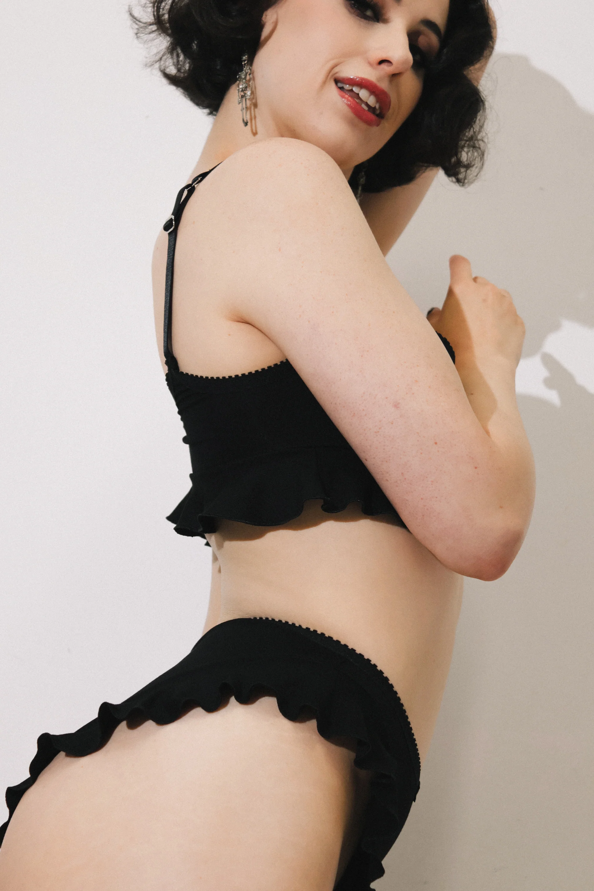 Delphine Knickers Black Mesh - Image 9