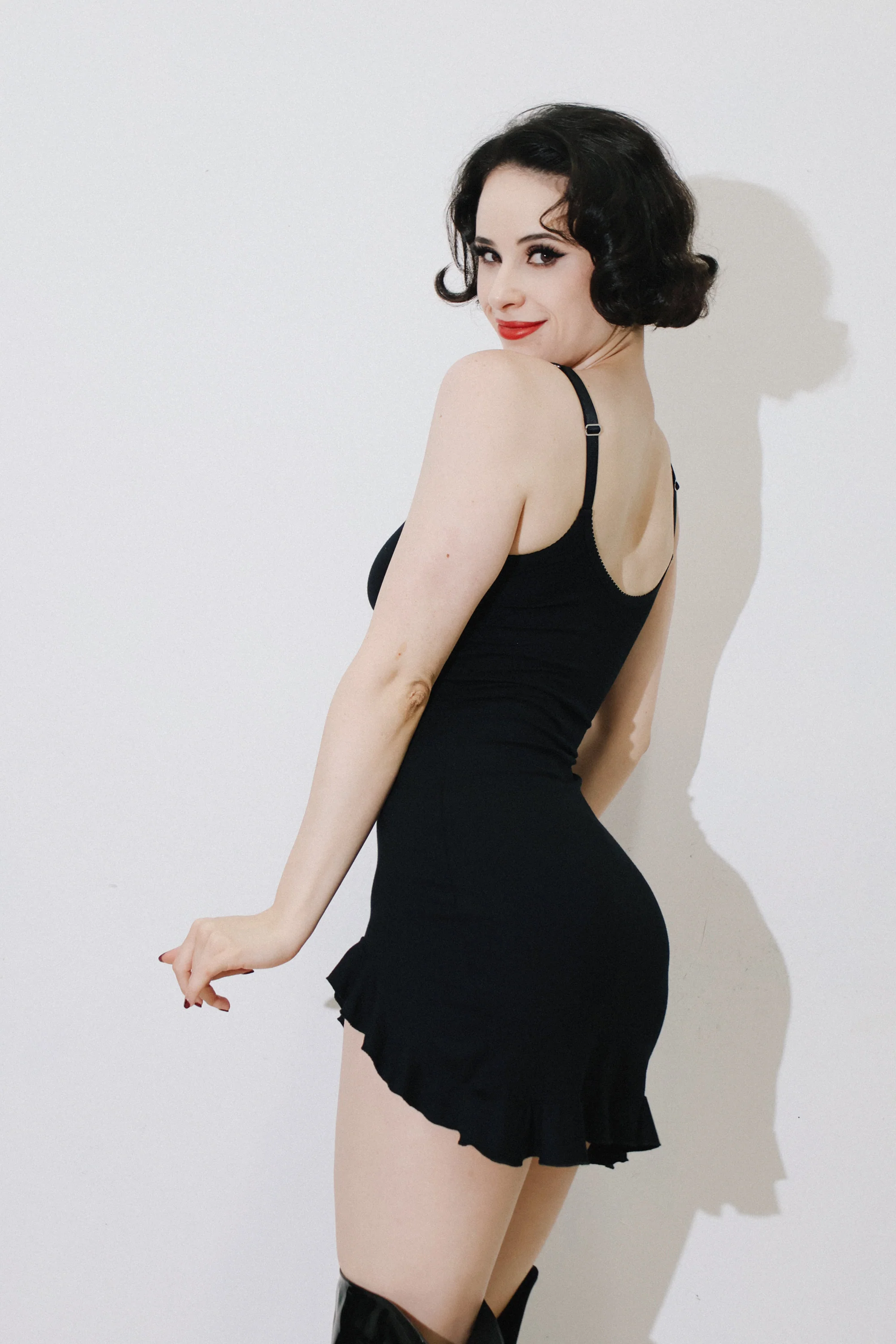 Eloise Nightie Black Modal Jersey - Image 11