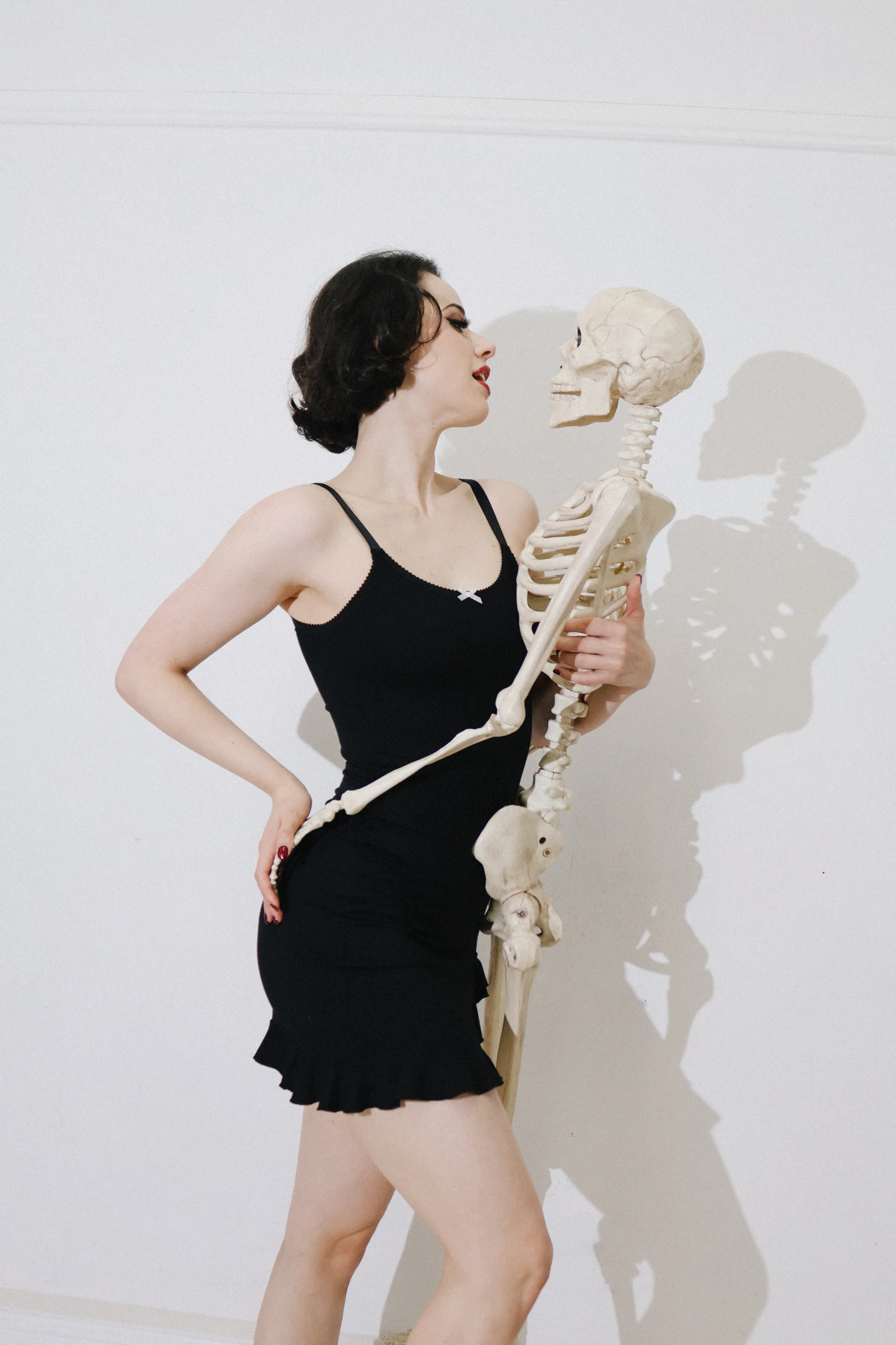 Eloise Nightie Black Modal Jersey - Image 8