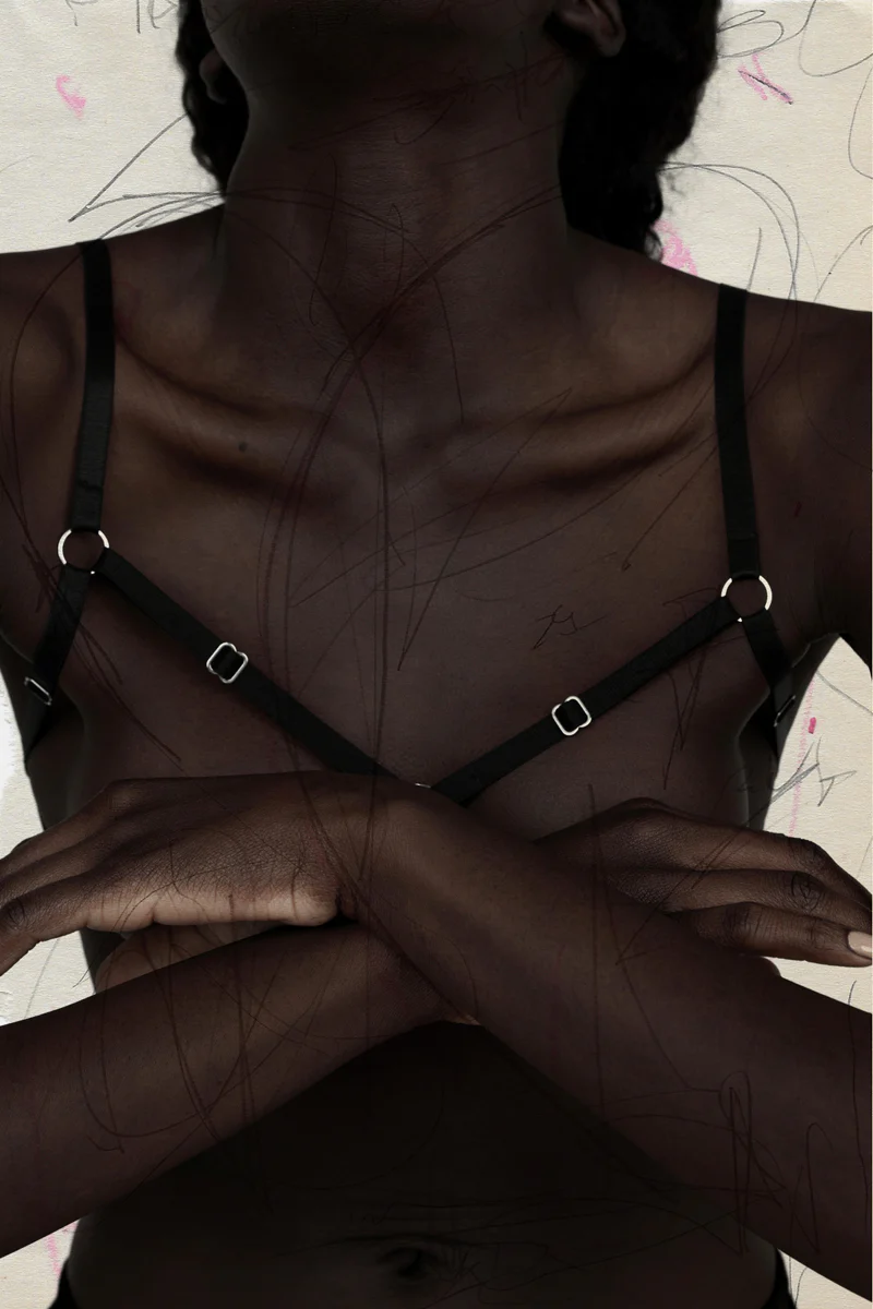 Jennifer Bra & Jennifer Knickers Set Black - Image 3