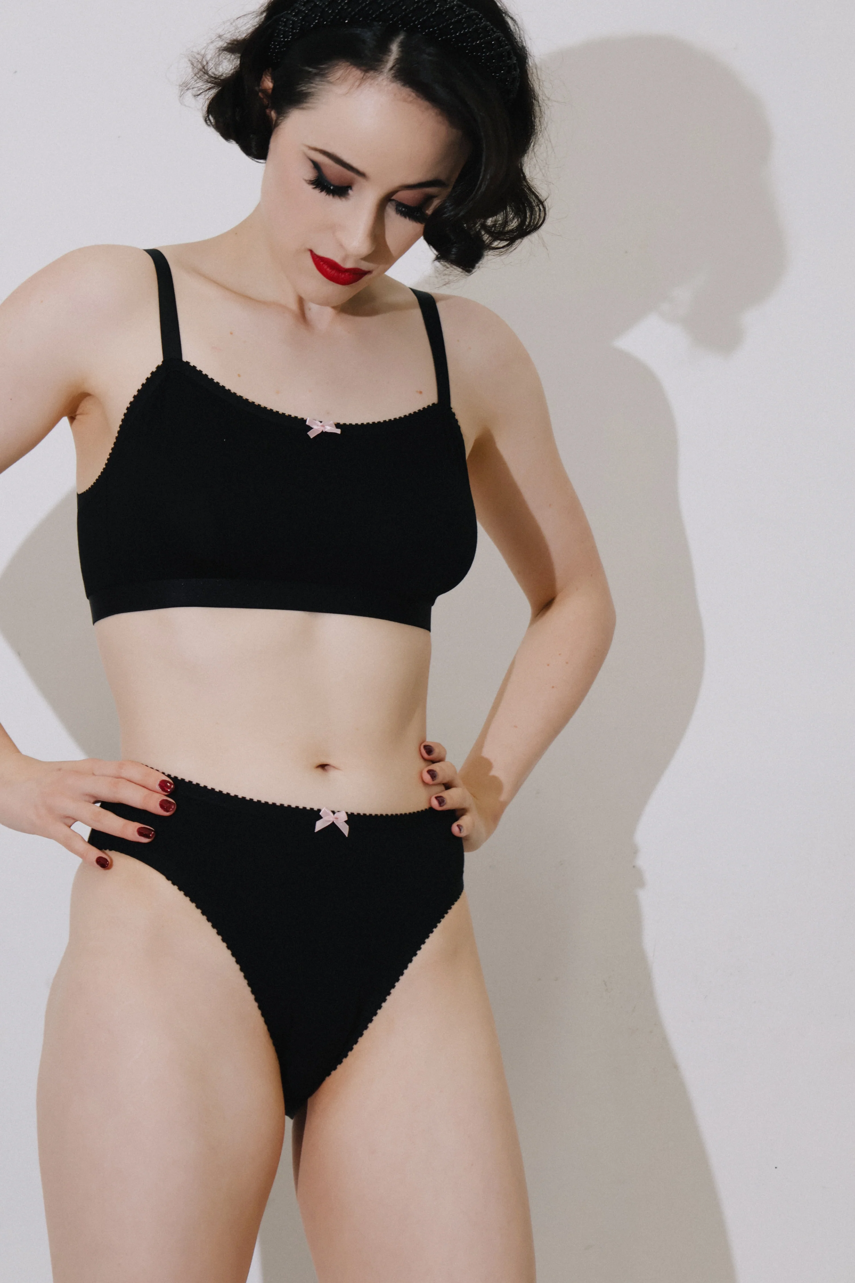Sylvie Knickers Black Modal Jersey - Image 4